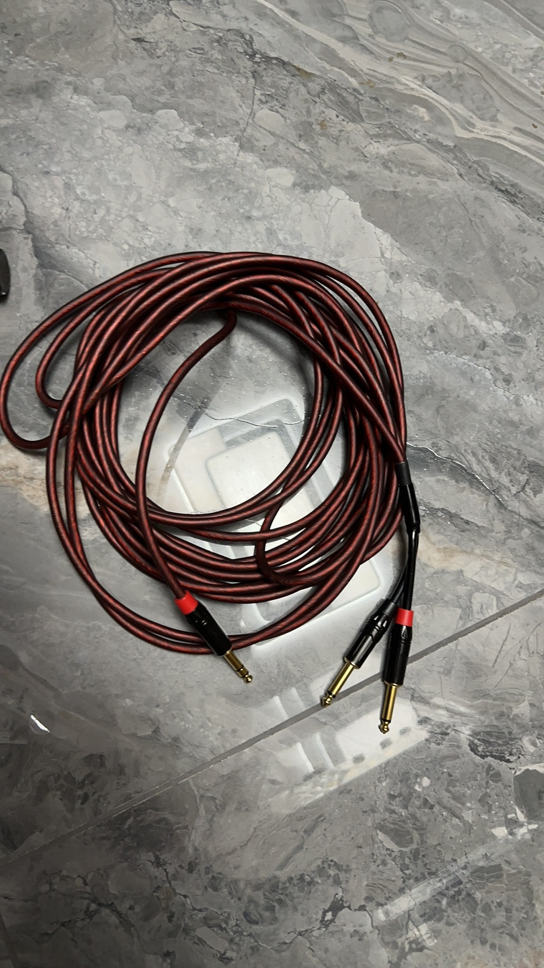 10米长音频线双6.5转单6.5