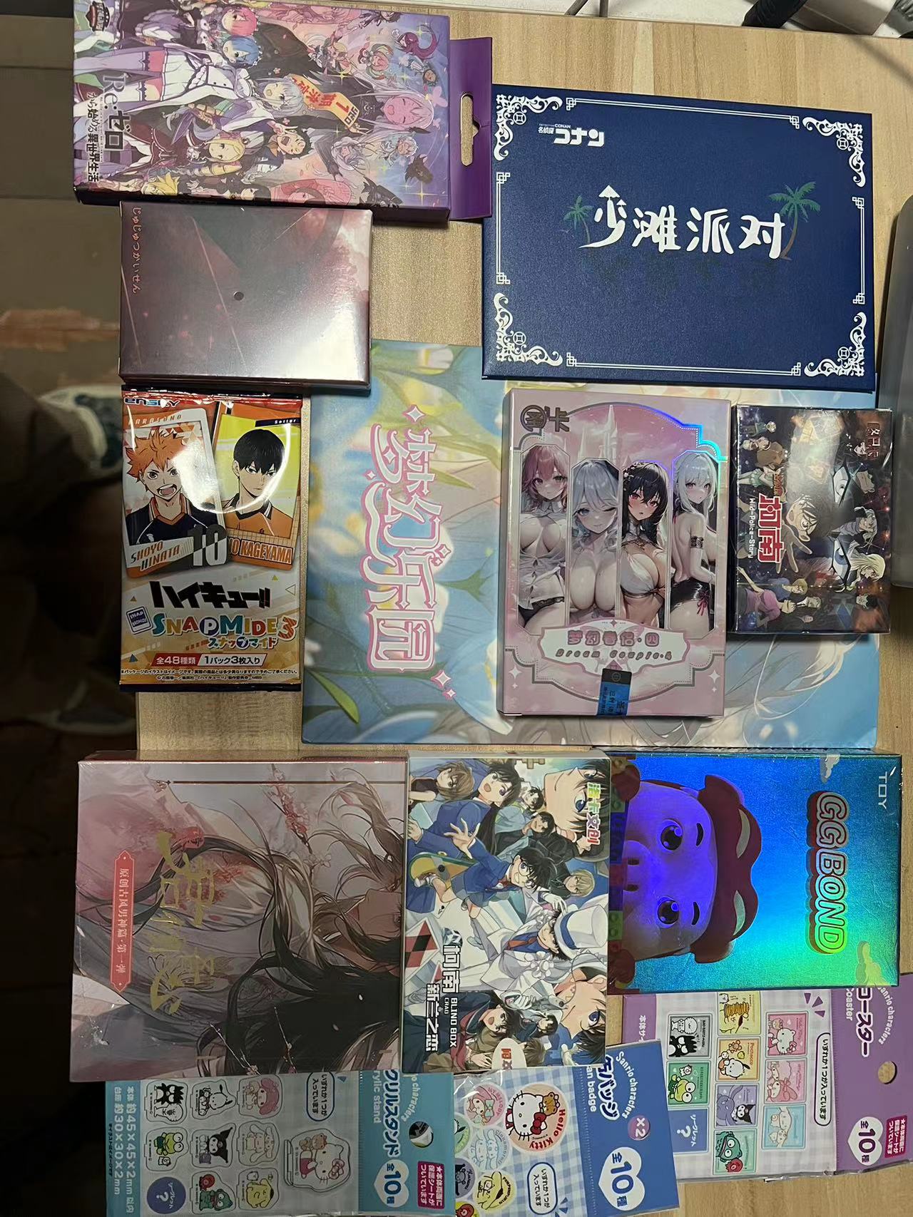 【日版＋国卡一盒整盒混】按订单尾数拿 卡牌盲盒