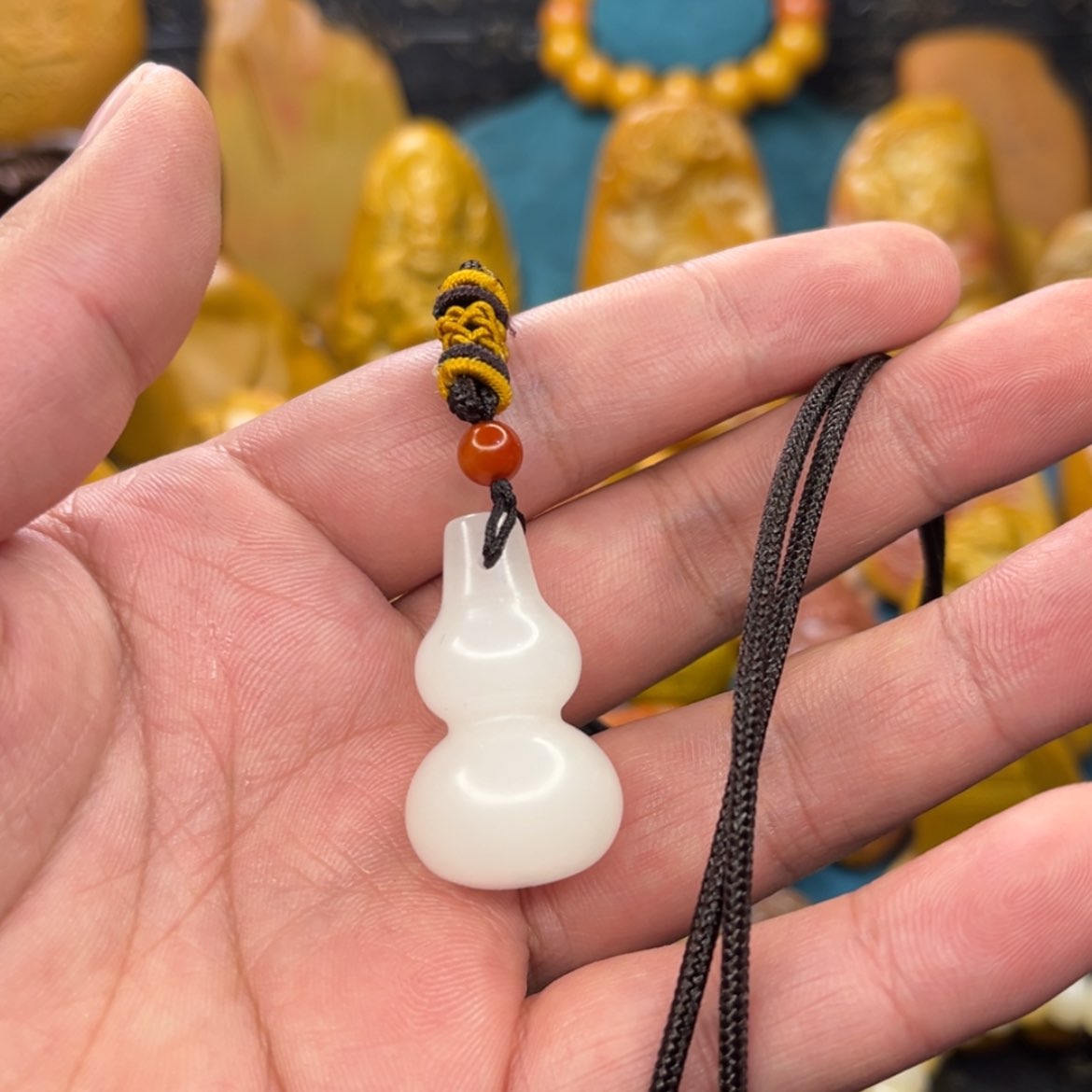 【闪购商品】石英质玉吊坠(不含链)未镶嵌财*