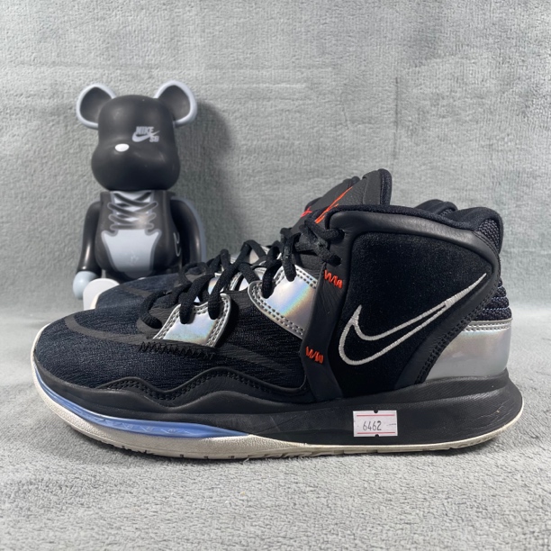 二手40码 Nike Kyrie Infinity 篮球鞋 黑银污渍标裂 无盒公价649