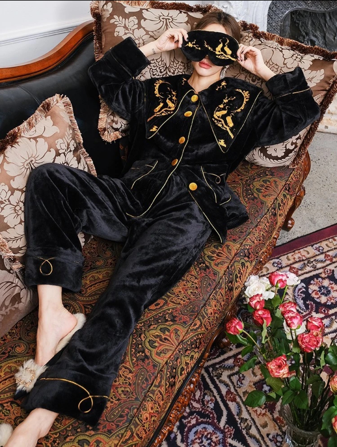 恋慕ANNZ月下飞仙家居服