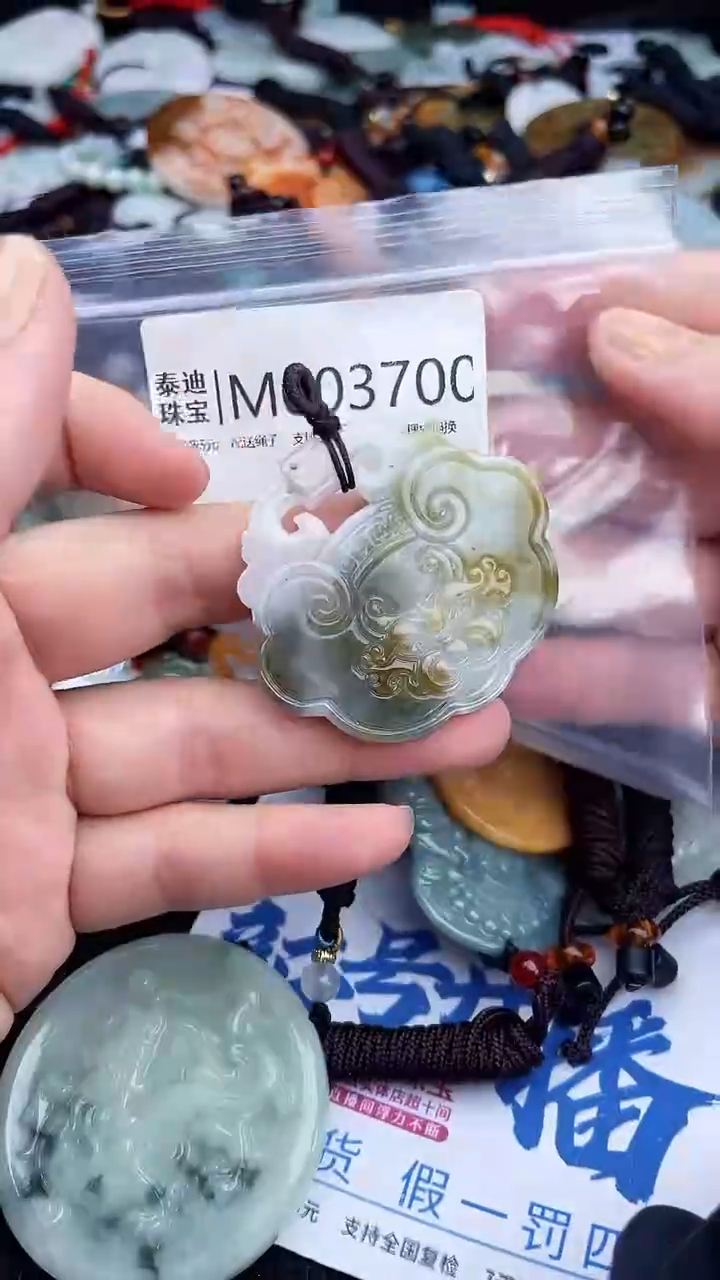 【闪购商品】翡翠颈饰未镶嵌1