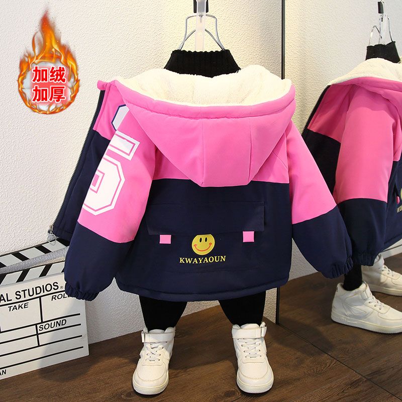 男童棉服外套大童新款6-12岁婴儿童装1-3岁XIAONVHAO/小女孩品牌
