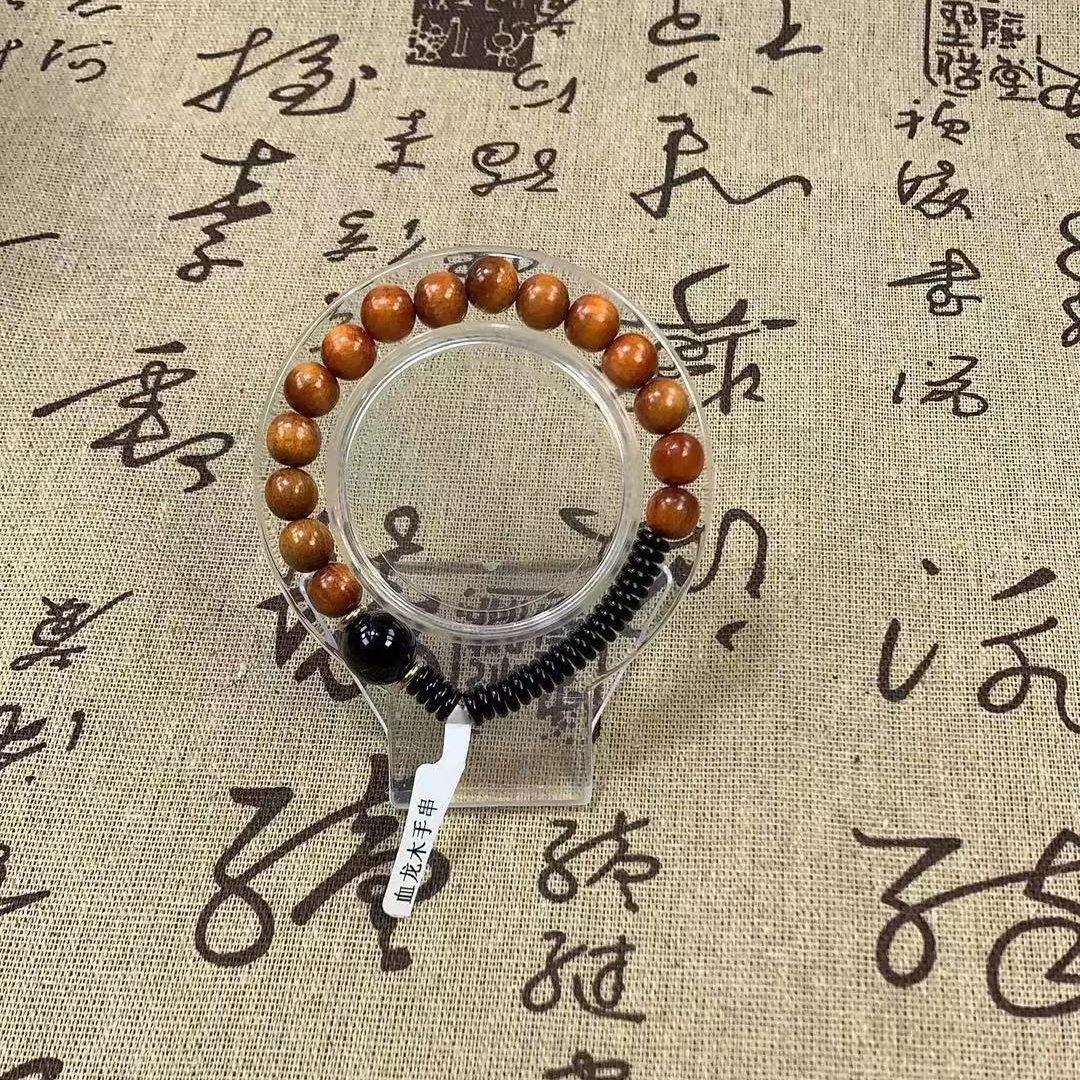 非金属木质手链 【静檀原创】天然龙血木手链设计款复古时尚900013