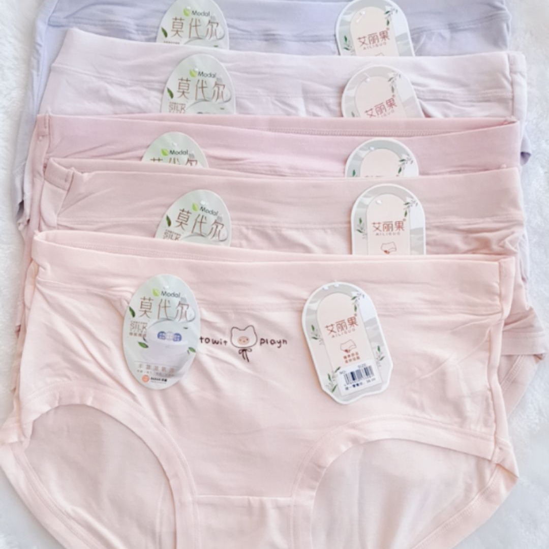 莫代尔7a抗菌少女内裤