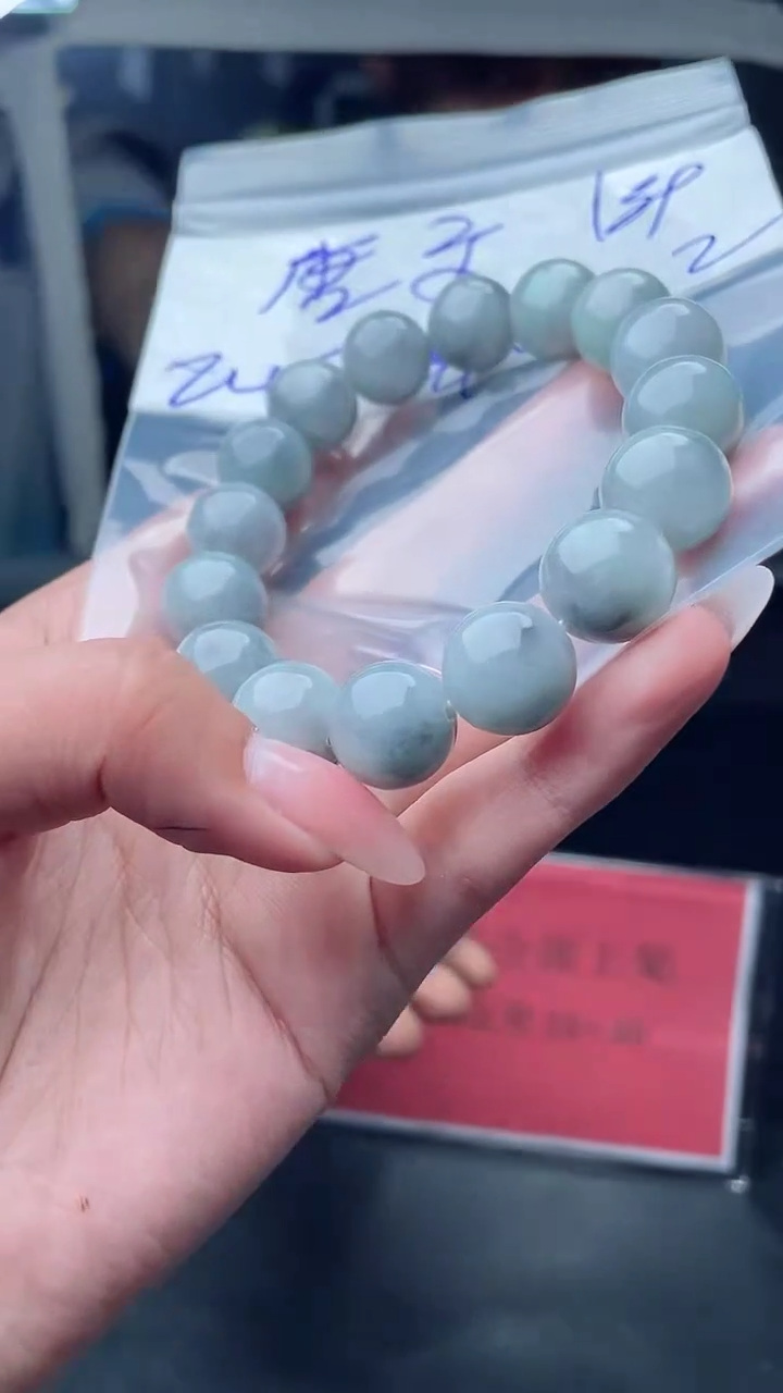【闪购商品】定制翡翠未镶嵌珠串