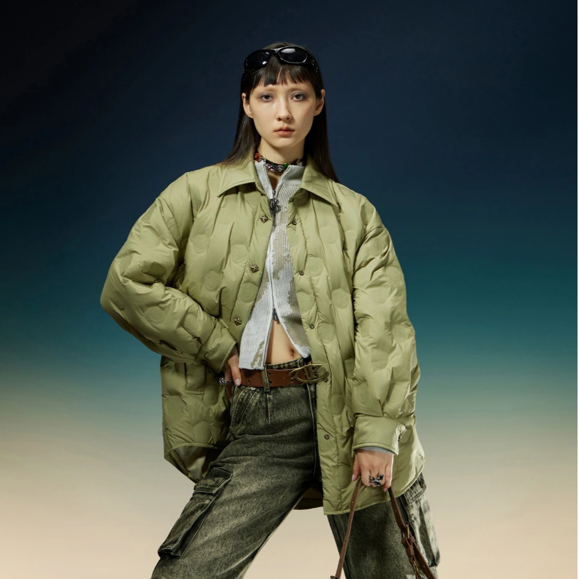 【依依】设计师纯色加厚羽绒棉服外套等女装（249-479圆）