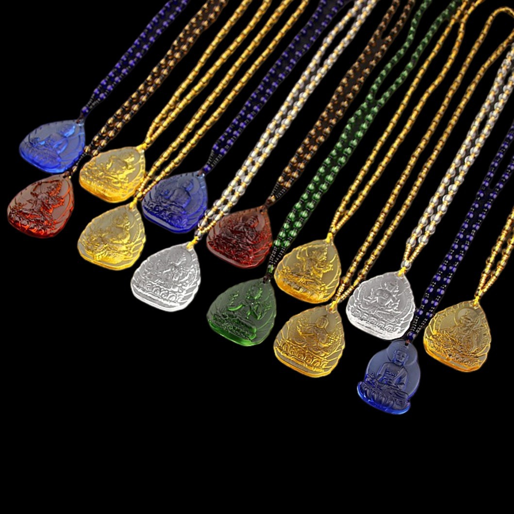 非金属布艺吊坠 地藏王药师文殊绿度母琉璃观音男女身财神