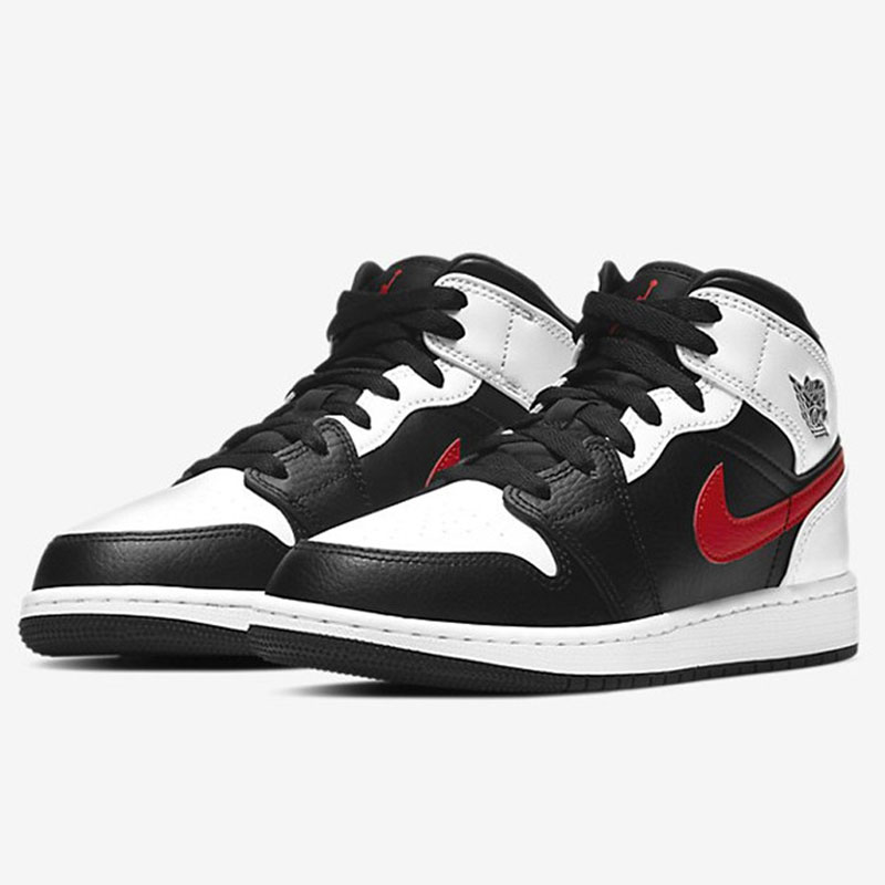 Nike/耐克正品AIR JORDAN 1 MID AJ1男鞋运动休闲板鞋554724-075