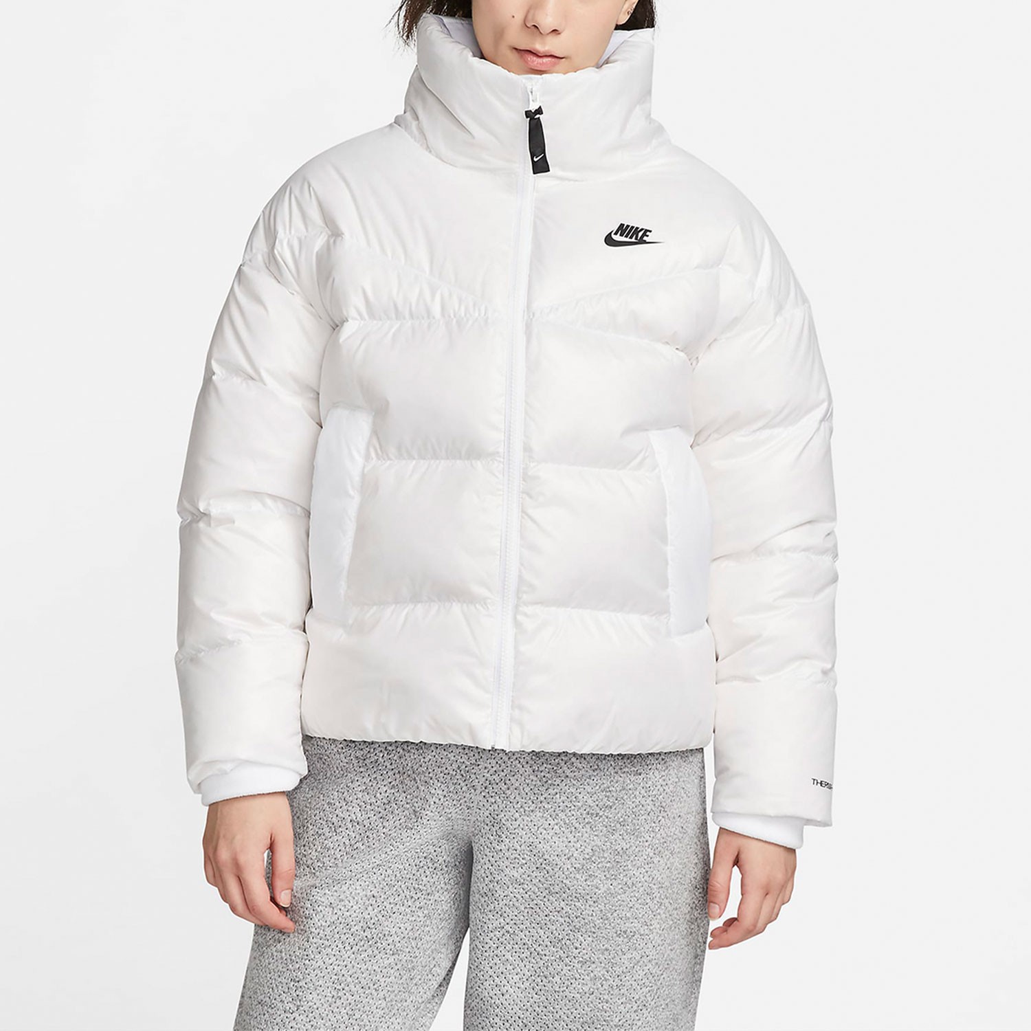 Nike/耐克官方正品冬季新款女子立领保暖羽绒服外套DV0555-100