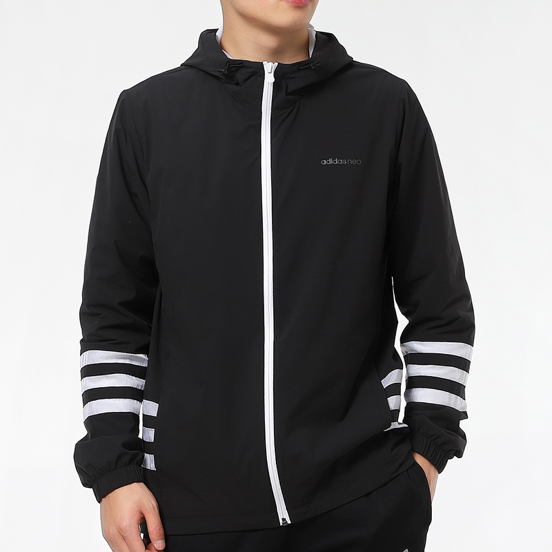 Adidas/阿迪达斯正品neo 青春有你3同款男款春季运动外套 GR6926