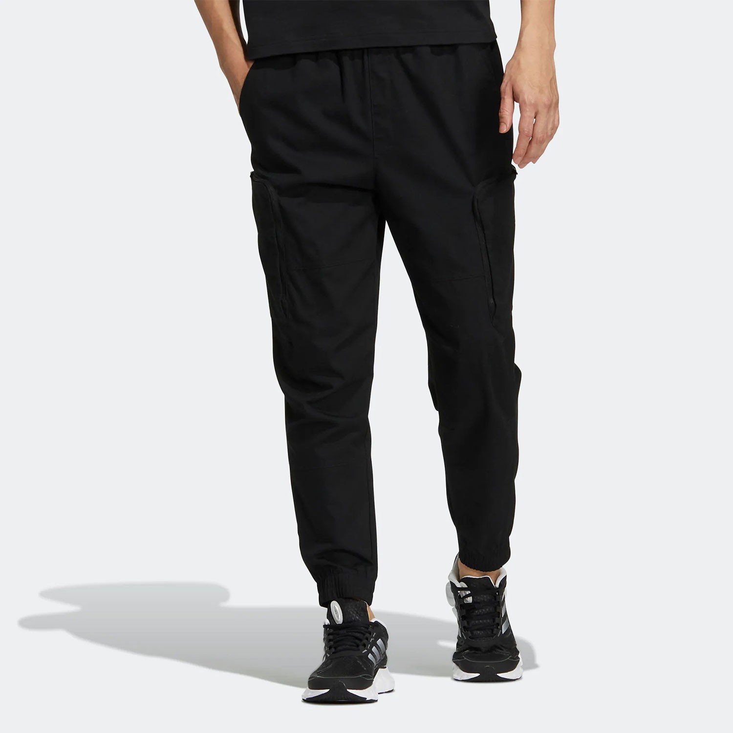 Adidas/阿迪达斯官方正品秋季新款男款运动休闲收口长裤HM2989