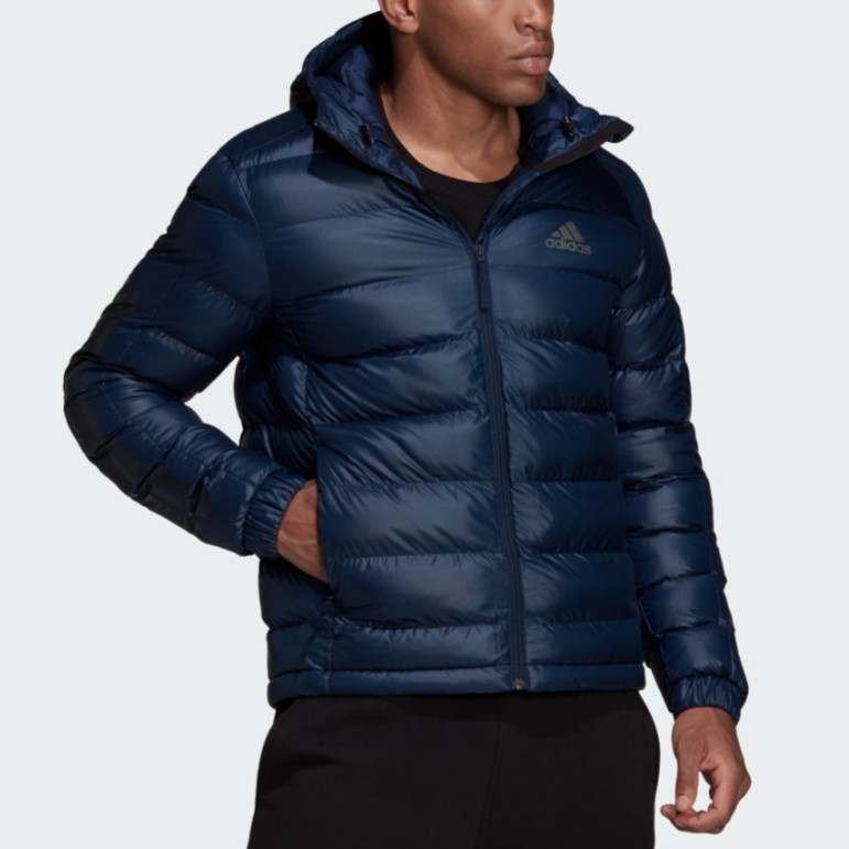 Adidas/阿迪达斯官方正品休闲男子时尚保暖防风运动棉服 GV5329