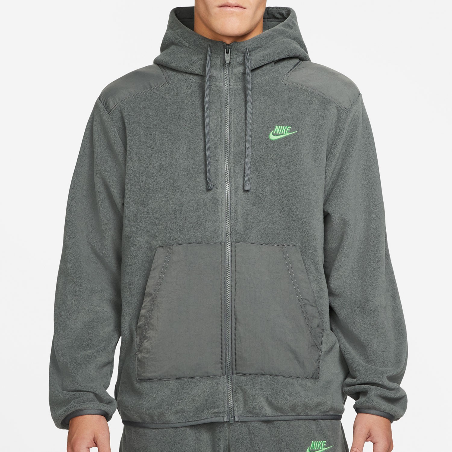 Nike/耐克官方正品2022新款男子摇粒绒柔软运动连帽衫 DD4883-068