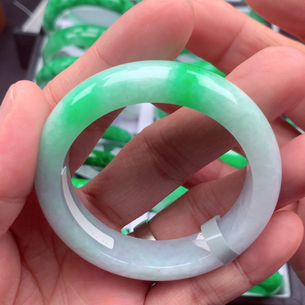 【闪购商品】翡翠手镯未镶嵌