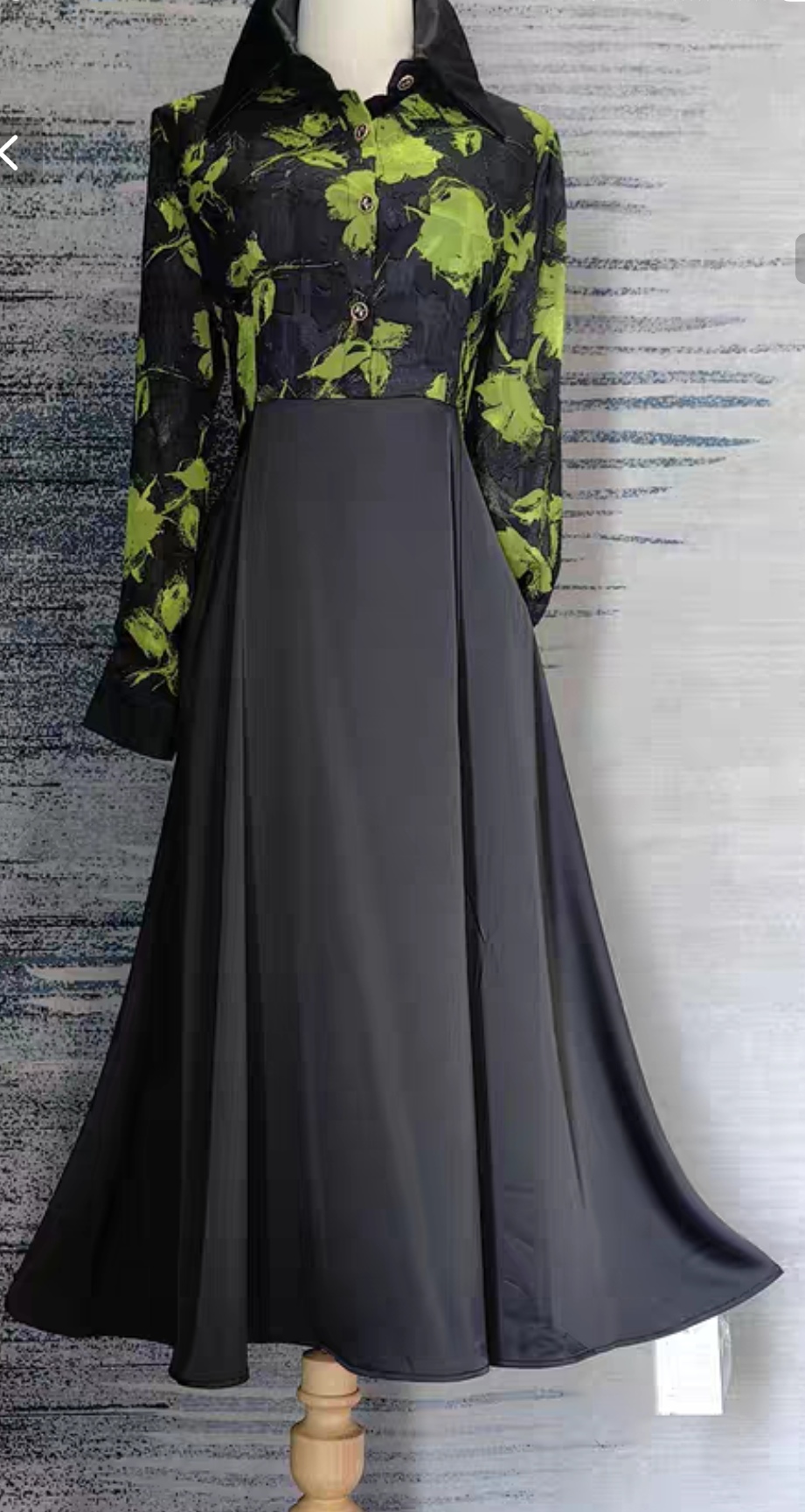 娇儿四季气质连衣裙女装黑色显瘦长裙裙子孤品（直播间购买有效）