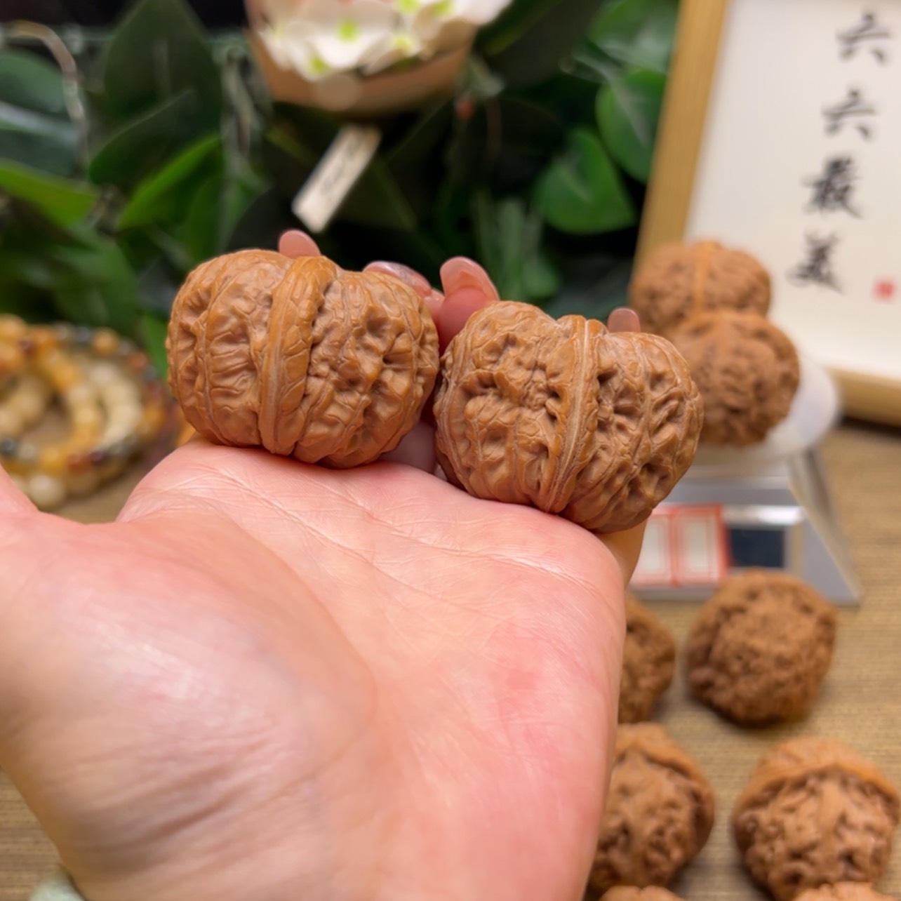 【闪购商品】文玩核桃把件41平谷元宝