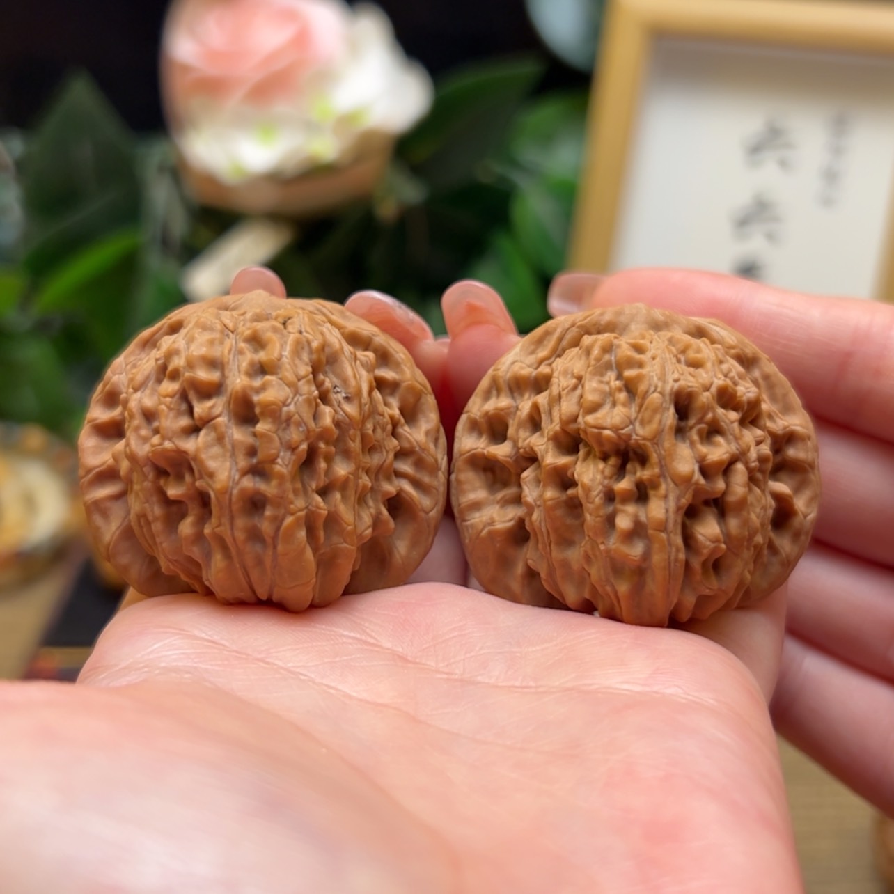 【闪购商品】文玩核桃把件43四座楼全品