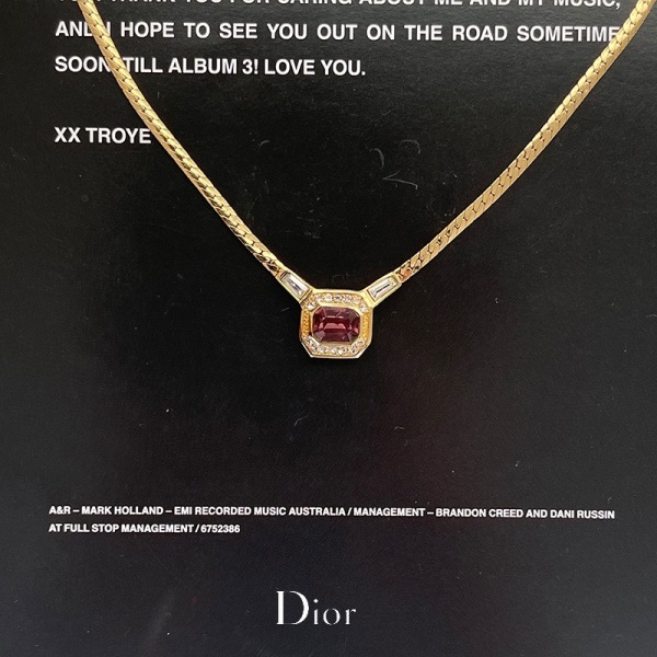 妃鱼/95新/迪奥/Dior/项链/市场价8800
