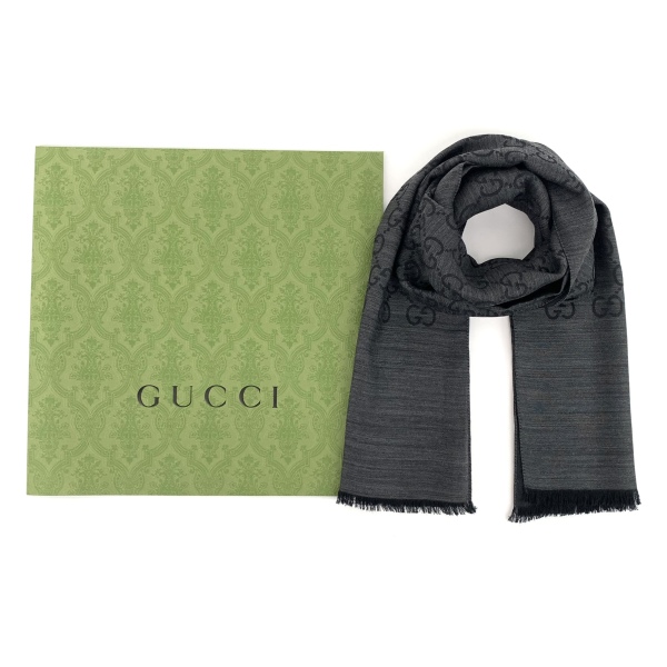 妃鱼/未使用/古驰/Gucci/围巾/市场价6800