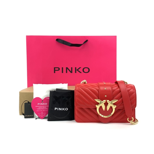 妃鱼/未使用/品高/PINKO/单肩包/市场价3500