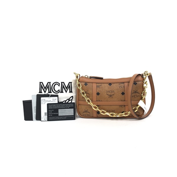 妃鱼/95新/MCM/MCM/单肩包/市场价4500