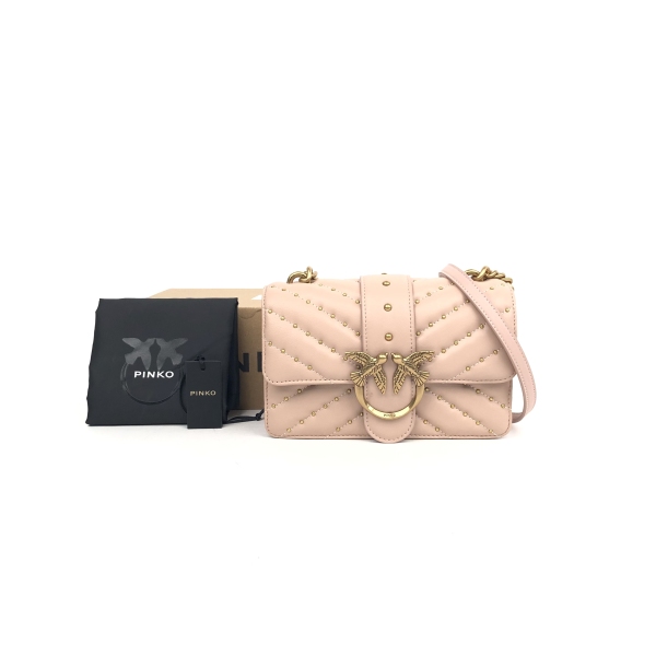 99新  妃鱼/未使用/品高/PINKO/单肩包/市场价6800