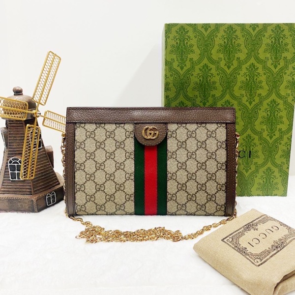 妃鱼/95新/古驰/Gucci/单肩包/市场价15500