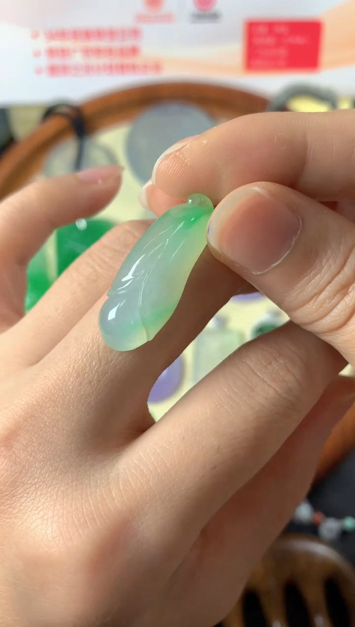 【闪购商品】定制翡翠未镶嵌1裸玉（客户意向镶嵌）