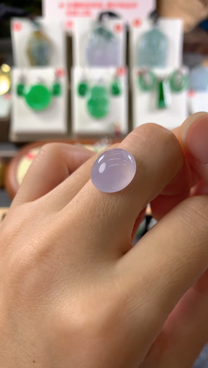 【闪购商品】定制翡翠未镶嵌裸玉（客户意向镶嵌）