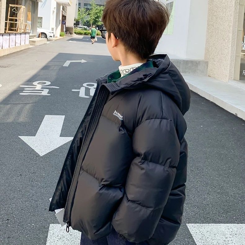 加厚款棉服男童女童2023宝宝新款洋气儿童外套男孩冬天衣服加厚棉