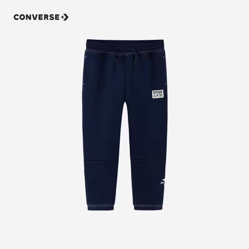 Converse匡威儿童裤加绒舒适运动高弹厚款百搭休闲长裤 CV2342032