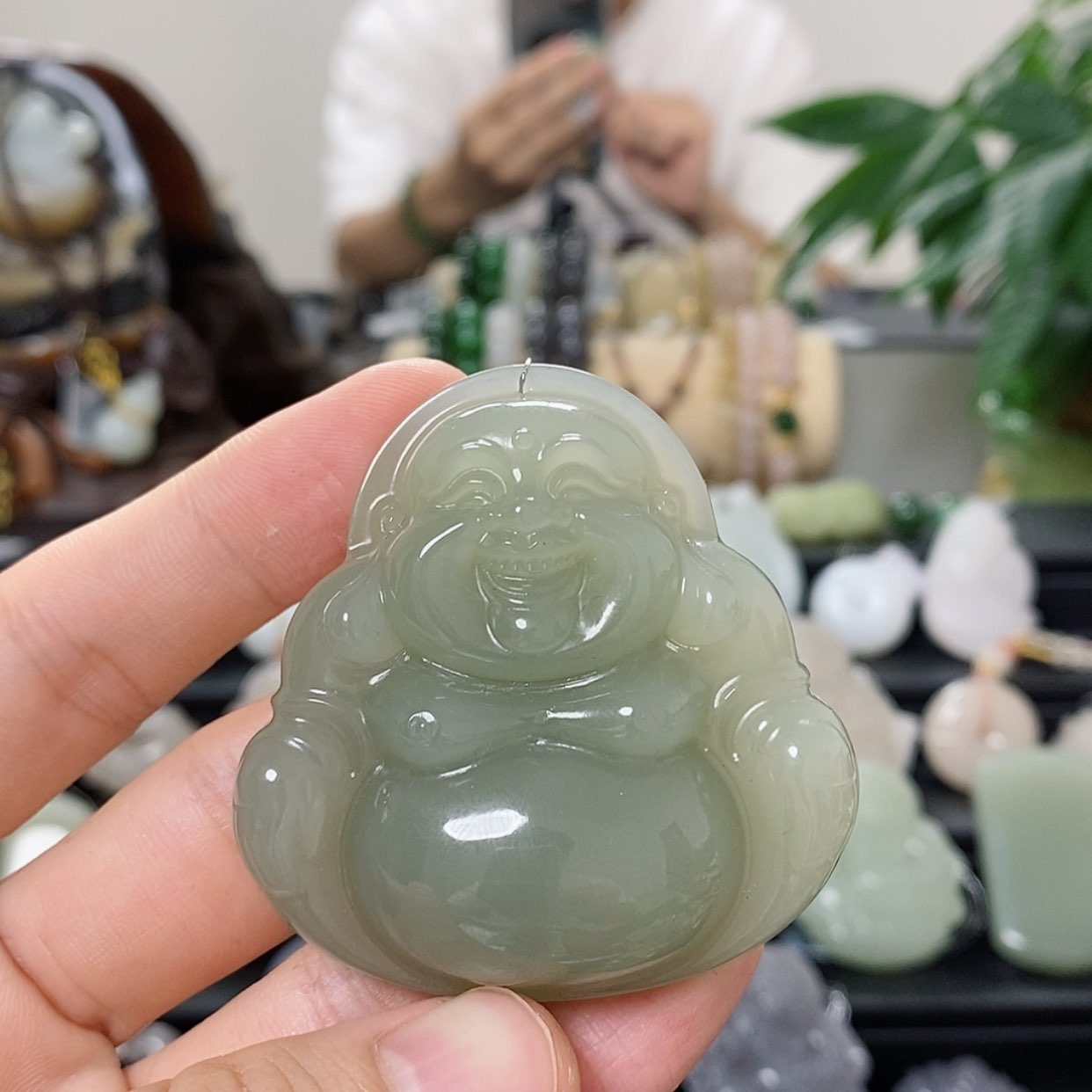 【闪购商品】和田玉颈饰未镶嵌用****6