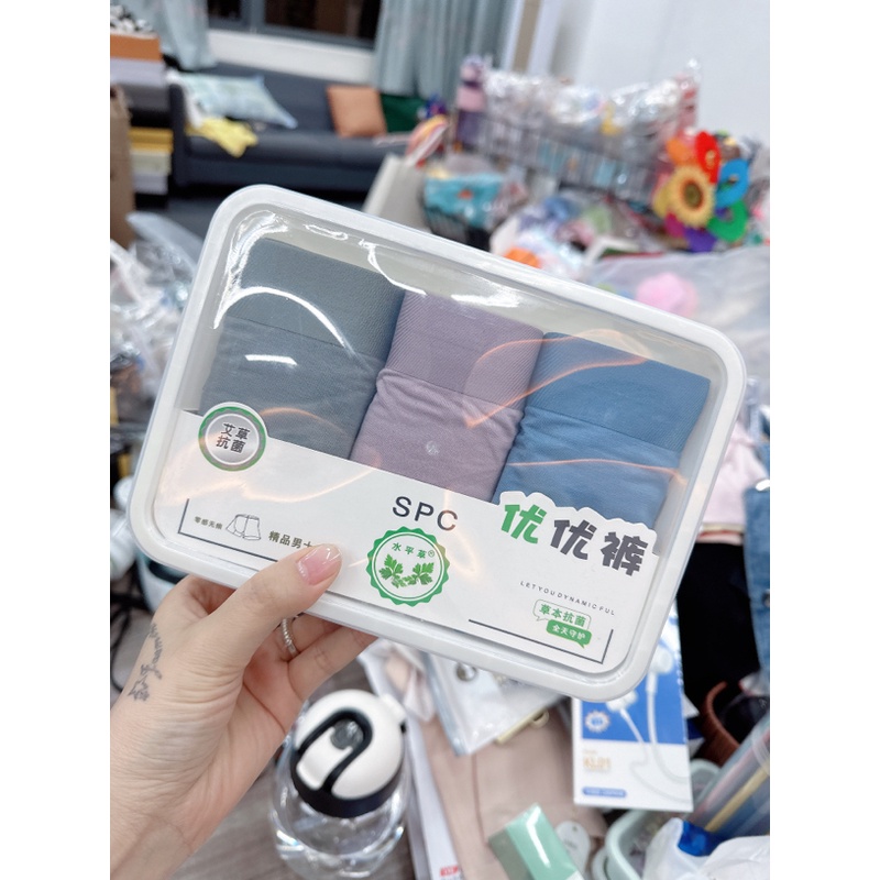 K200男本草优优短裤3条