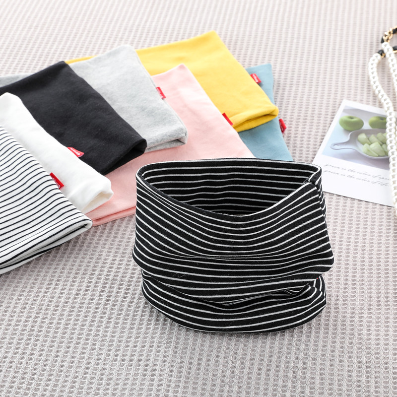 秋冬围脖男女儿童保暖针织脖套婴幼儿宝宝外出防风围巾弹力薄款