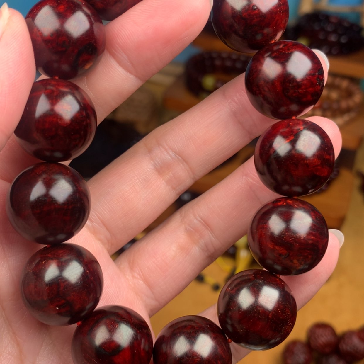 【闪购商品】小叶紫檀手串/手链牧*人檀香紫檀