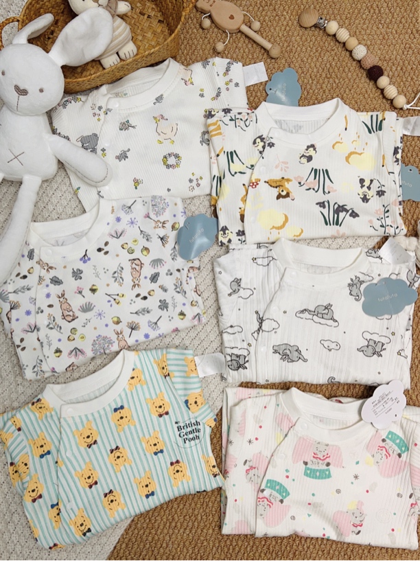 纯棉fut护肚爬衣 亲肤柔软