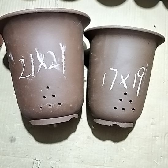 紫砂20CM（含）-50CM（不含）金钟套盆微瑕
