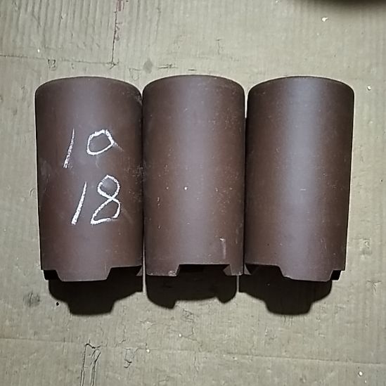 紫砂20CM（含）-50CM（不含）三个笔筒瑕疵