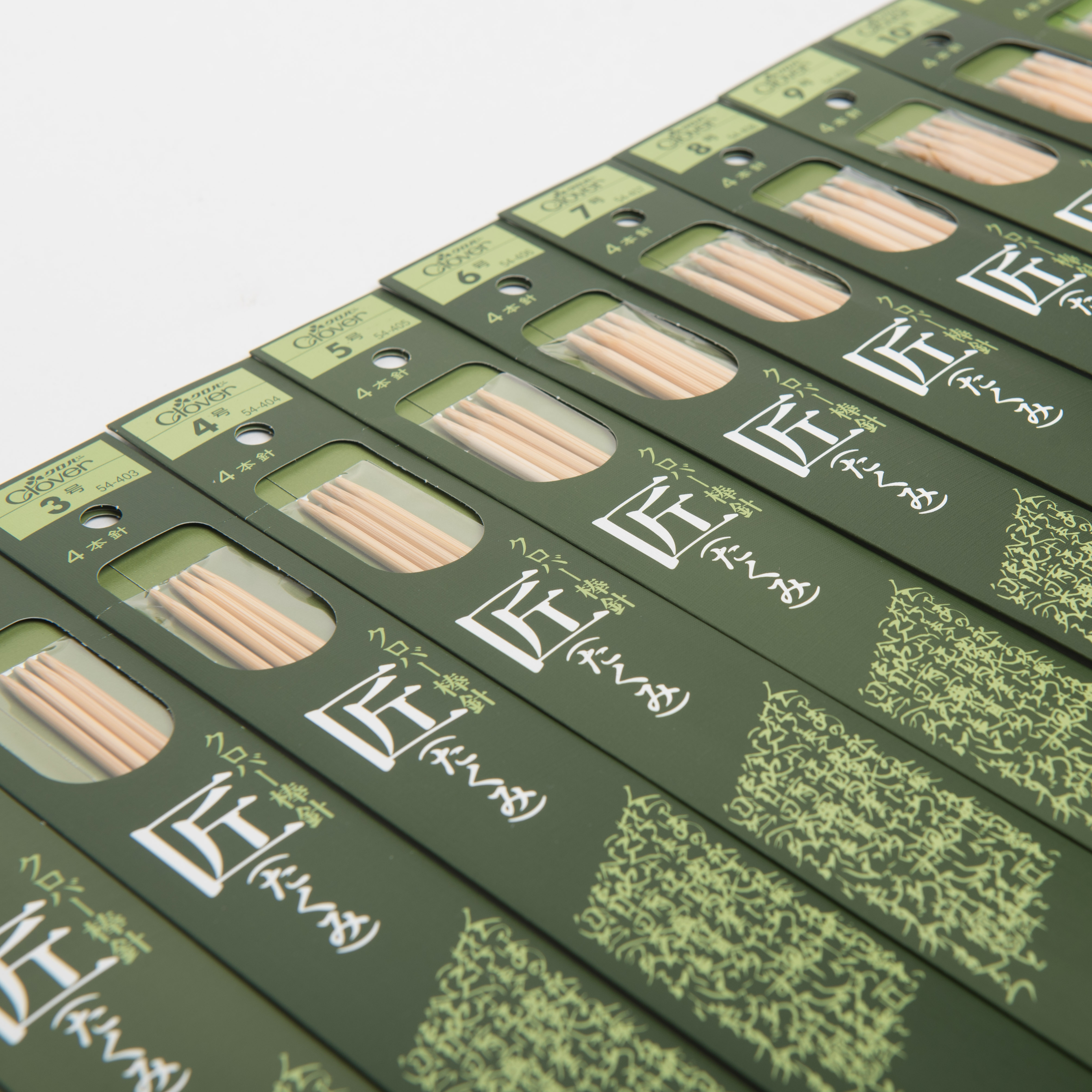 可乐clover匠系列竹棒针20双头直针织袖子领口