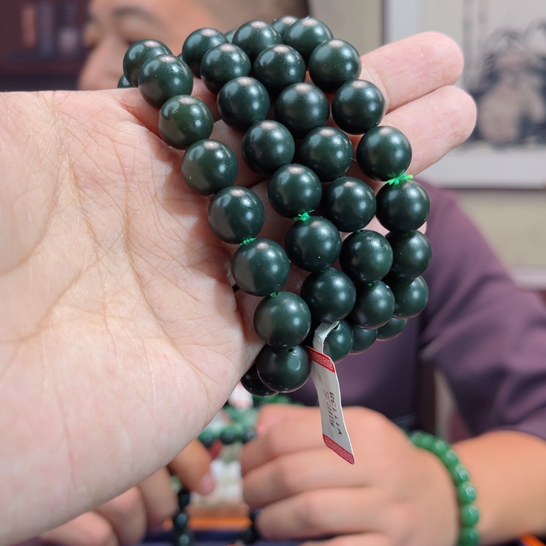 和田玉手串未镶嵌手串新疆92年塔县多样性拍一发一