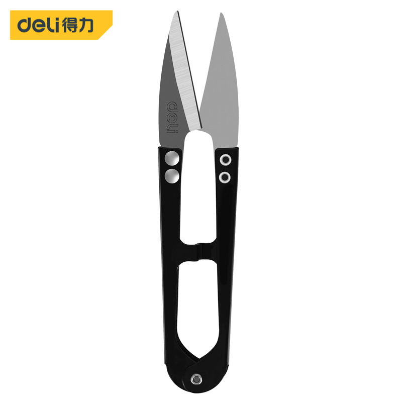 Deli/得力剪刀小号剪子家用缝纫剪线头小剪刀剪线头手工小型裁缝