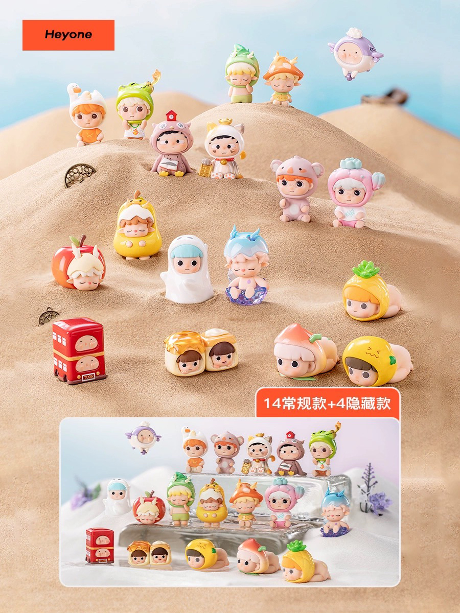 黑玩新品迷你mini二代造趣工厂机盲盒潮玩手办