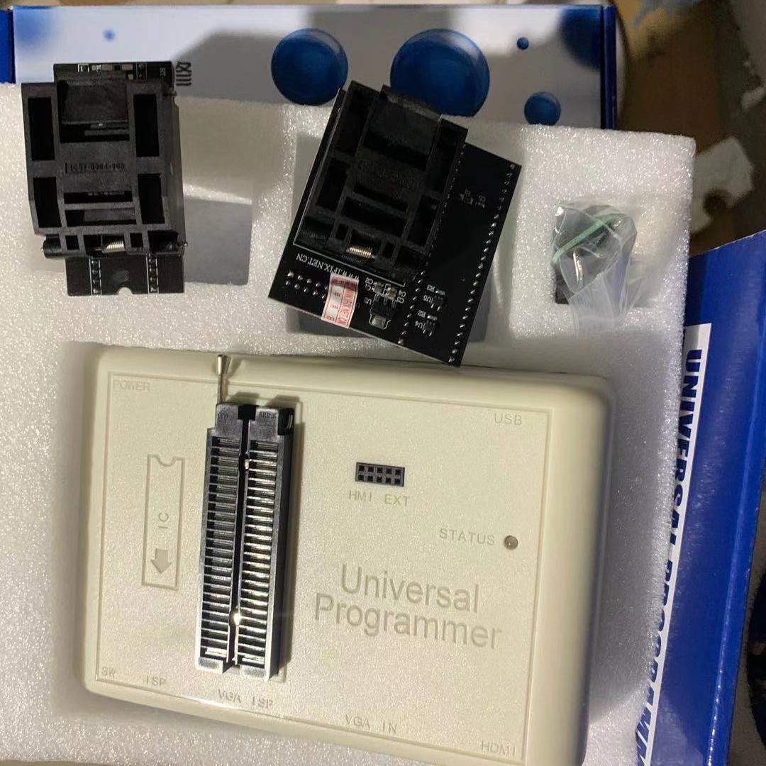 全新爱修RT809H编程器加格1力80脚CPU 美②的板311 341 343CPU座子