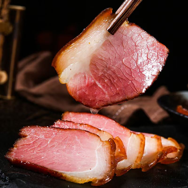 【顺丰发货】贵州特产柴火烟熏土猪后退腊肉