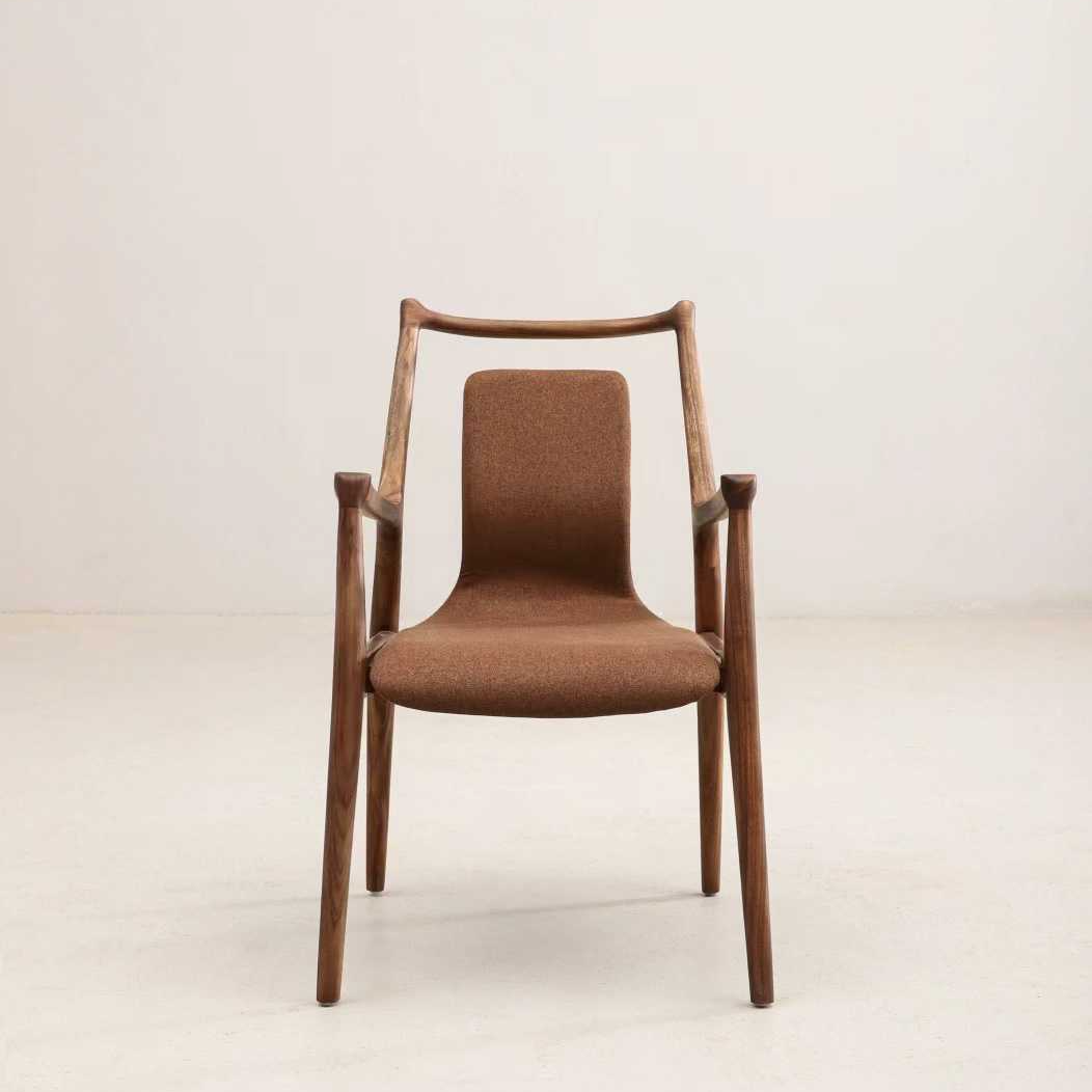 乌金木螳螂椅 简约轻奢家用北欧餐厅