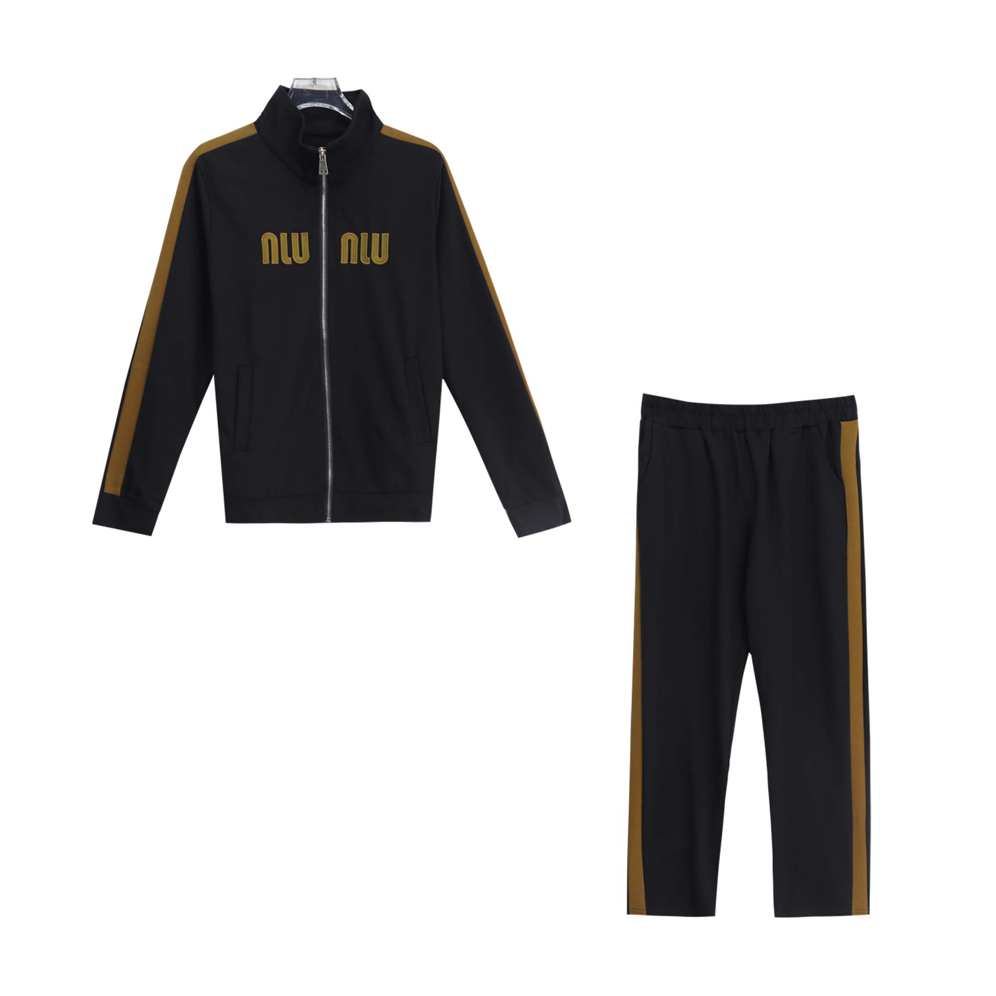 时尚百搭立领开衫休闲运动服两件套S4420