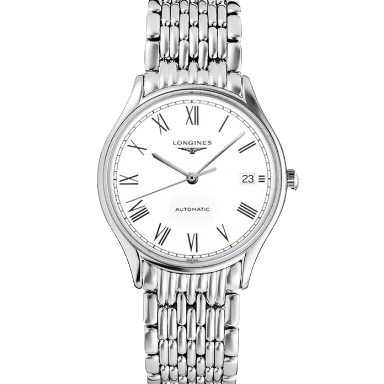 99新 Longines/浪琴 1律雅860/35mm/罗马男士机械表/