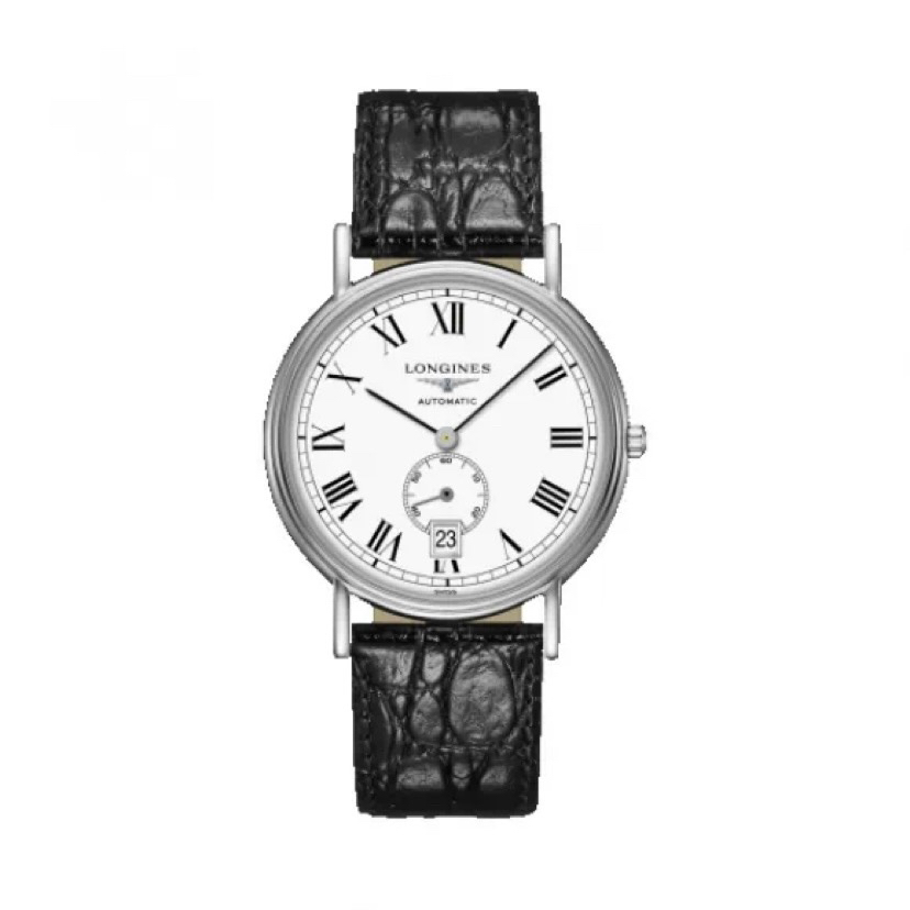 99新 Longines/浪琴 1瑰丽805/38.5mm/独立秒针机械表