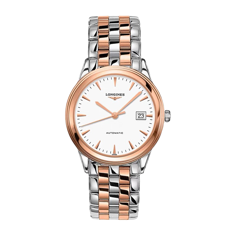 99新 Longines/浪琴 军旗38.5mm/时尚经典机械男士手表